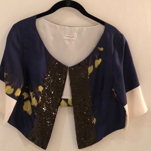 Crop bolero jacket